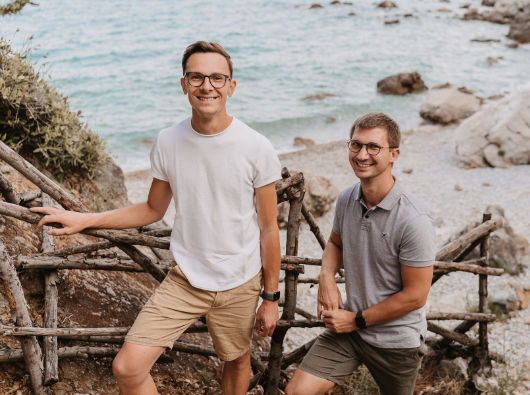 Patrick Manharter und Thomas Fasching von P & T Holiday Homes and Services